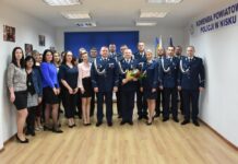 Uroczyste wprowadzenie nowego Zastępcy Komendanta Powiatowego Policji w Nisku