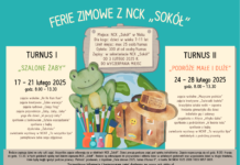 Ferie zimowe 2025 z NCK „Sokół” w Nisku