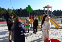 Przy PSP nr 3 w Nisku oddano do użytku nowy plac zabaw