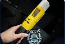 Kierował rowerem mając ponad 2,5 promila. Otrzymał 2,5 tys. złotych mandatu