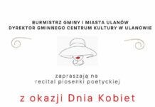 W niedzielę recital piosenki poetyckiej z okazji Dnia Kobiet
