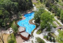 Ochłoda na Wodnym Placu Zabaw