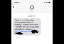 Uwaga na fałszywe sms od oszustów