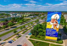 Powstanie mural z św. Janem Pawłem II