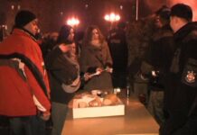 Wigilia pod chmurką (video)