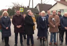 Otwarcie drogi w Pilchowie