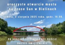 W sobotę uroczyste otwarcie mostu w Bielinach