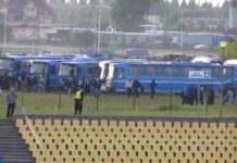 Kibice stalówki w areszcie. (video)