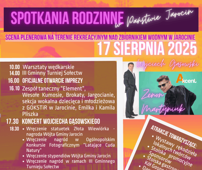plakat SPOTKANIA RODZINNE