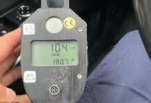 Policjanci przerwali niebezpieczną jazdę kierowcy bmw