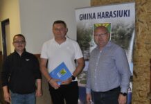 Budowa ciągów pieszych i rowerowych w Gminie Harasiuki