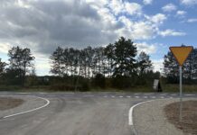 Nowe skrzyżowanie w Jeżowem odebrane do użytku