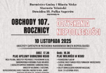 Obchody 107. rocznicy odzyskania przez Polskę niepodległości w Nisku!