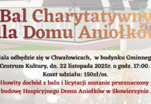 Bal charytatywny na rzecz budowy hospicyjnego Domu Aniołków.