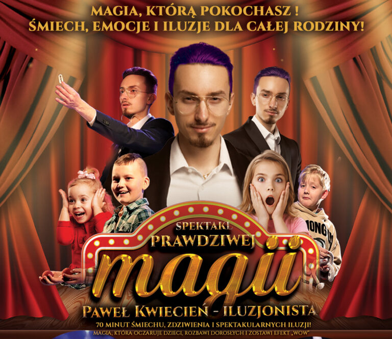 Magiczne ferie w Nisku: Spektakl Prawdziwej Magii