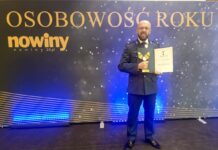 Dzielnicowy z Rudnika nad Sanem „Osobowością roku”