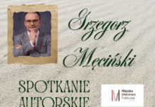 Spotkanie z Grzegorzem Męcińskim