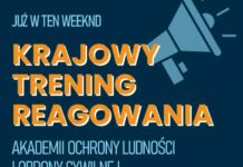 Bezpieczeństwo zaczyna się od przygotowania. Krajowy Trening Reagowania już w ten weekend