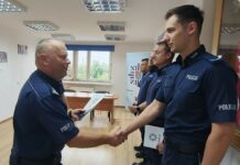Mianowanie na wyższe stopnie służbowe w Komendzie Powiatowej Policji w Nisku